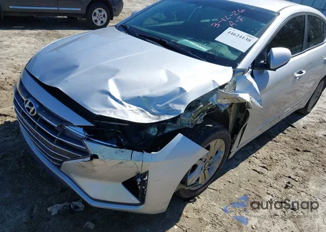 2019 Hyundai Elantra Sel z USA, uszkodzony, nr VIN 5NPD84LF4KH420271